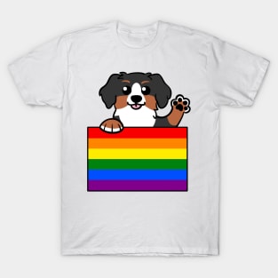 Love is Love Puppy - Bernese v2 T-Shirt